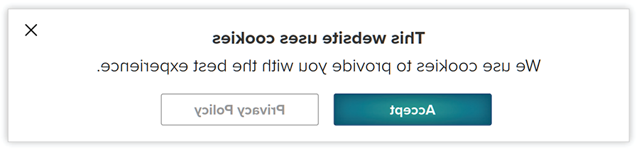 FIGURE 1: Confusing Cookie Notice